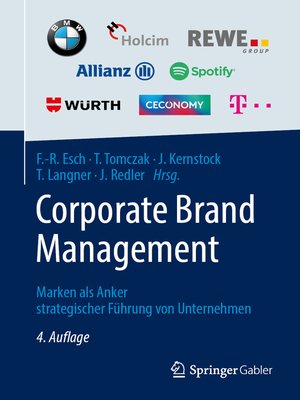 cover image of Corporate Brand Management